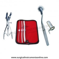 Hegar uterine dilator 3 pieces set,3-4, 7-8, 15-16, pinwheel, mathieu, collin large